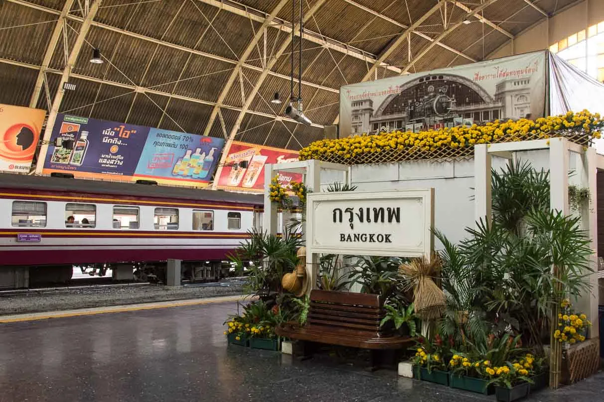 Hua Lamphong in Bangkok