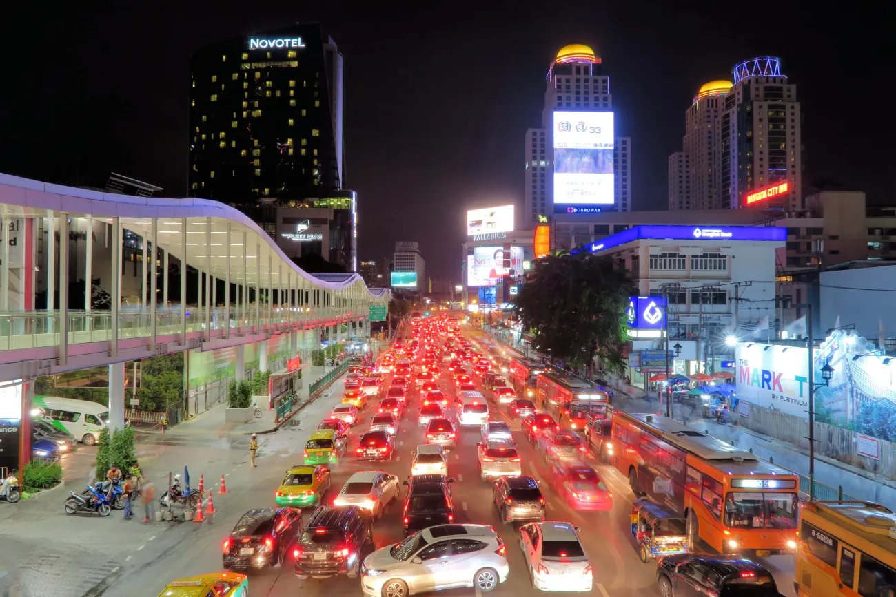 Stau in Bangkok