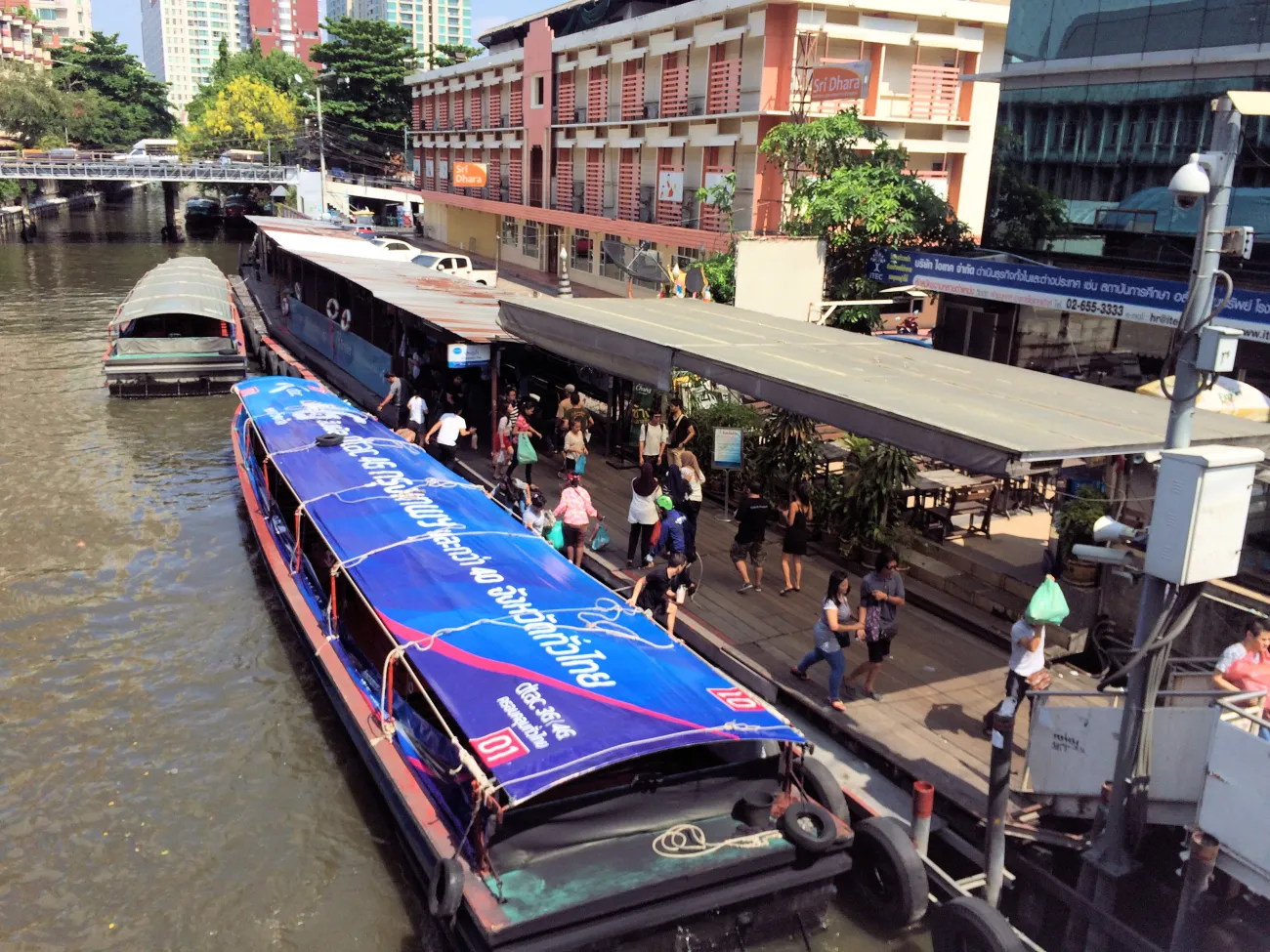 Kanalboot in Bangkok