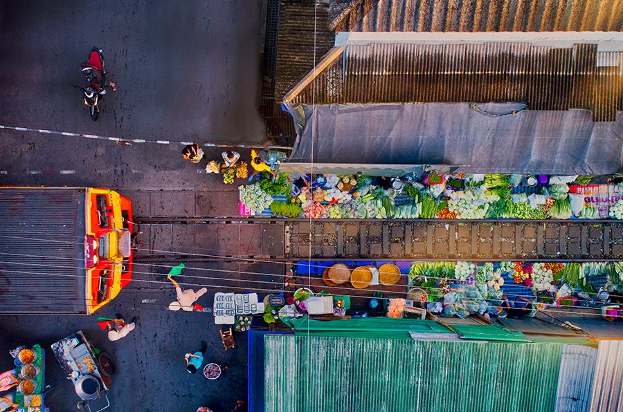 Mae Klong Railway Market, Thailand