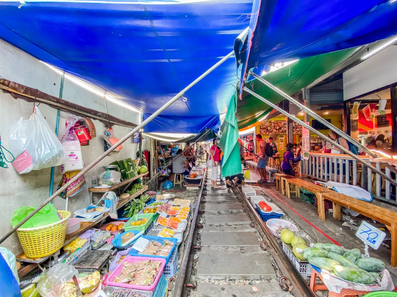 Mae Klong Railway Market 