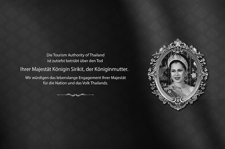 Thailand trauert um Königinmutter Sirikit
